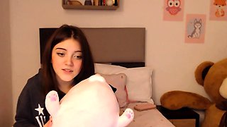 Tattooed solo guy with a big cock masturbates