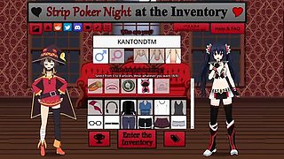 Strip Poker Night at the inventory Konosuba gangs is here