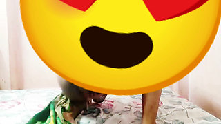 Someone Arrived While the Hot *bhabhi* Was Quenching the Thirst of Her Pussy.