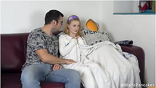 Innocent Stepsis Gets Ass Fucked By Older Stepbro Infront Of Her Boyfriend. Atm Facial