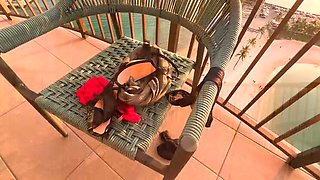 Waikiki Hotel Sex with British GILF in Stockings & Suspenders - Slow Motion Shower Fuck