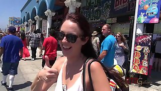 Go to the beach with Ashley Stone leading the way! by ATK Girlfriends: Amateur, Babe  Brunette Porn