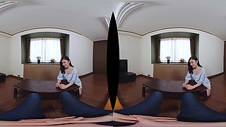 Japanese Milf's Virtual Passion in Wild POV
