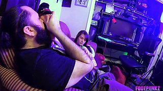 Amateur porn Gives Us Some Foot Fetish Aurora