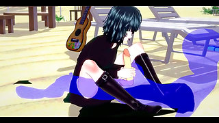 One Punch Man Hentai - Fubuki Handjob and Fucked - Japanese Asian Manga Anime Film Game Porn