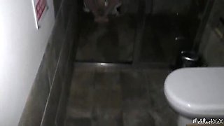 Blonde Lara Frost Gets Trapped in Basement by Creepy Jason on Halloween - Rough BDSM & Piss Play