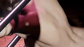 Hot Blonde Elf BDSM Ponding