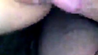 Asian Girl Facesits in Car