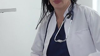 My Doctor Impressed with My Big Monster Cock and Ends up on a Hardcore Fucking