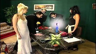 Blonde Blowjob Loving Babes Swallow Loads of Cum