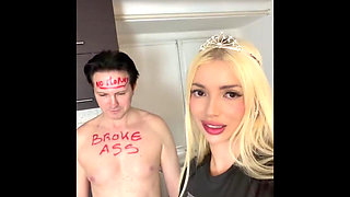 My Mony Pig Is Broke and He's Getting a Punishment!