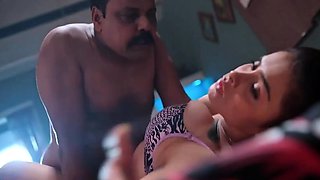 Brunette with big boobs begs for anal in sex euro video
