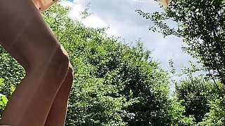 Blonde tight pussy babe has solo toy fun