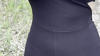 Public Pissing Compilation in Nature! Car Trip! POV!