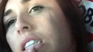 Sockjob by a Beautiful Blonde Foot Fetish ne