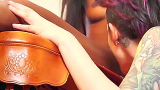 Anna Foxxx And Rizzo Ford Enjoy On The Pool Table