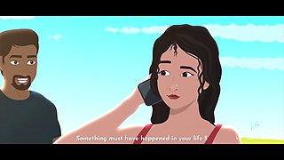 Nidhi gets naughty in the virginal bhabhi series from Desiwaladesires