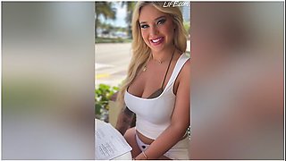 Bombshell Kali Roses Poolside Hookup With This Lucky Man
