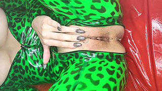 Latex Goddess Gets Fucked in the Ass and Takes Cum on Her Tits