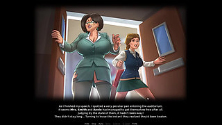 Summertime Saga Miss Dewitt & Helan & Eve Animation Collection [part 11] Nude Sex Game Play