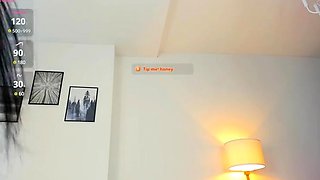 Sexy hottie Anetta Keys enjoys a solo toy masturbation