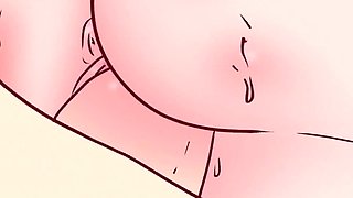 Bulma Urinated in the Toilet and Fell - She Woke up with a Dick Right Under Her Nose! Dragon Ball Hentai Cartoon Parody!