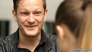 MARISKAX Cathy Heaven gets her holes massaged