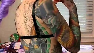 Close up view of a dude jerking off