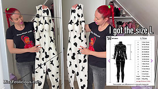 Silicone Catsuit Transformation