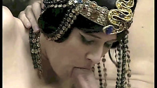 Cleopatra Sucks a Big Cock and Takes It in the Ass