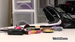 Inviting duo pleases mall cops hard cock