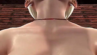 Intense Glory Hole Fun with Silvia in a Red Dress - 3D Hentai, Deepthroat, and Cumshots in Rule34 Animation