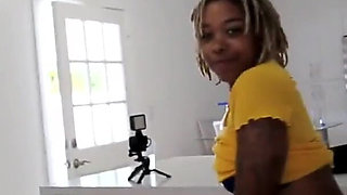 Big butt ebony redbone Cinnamon Stacks fucks BBC BlackStar