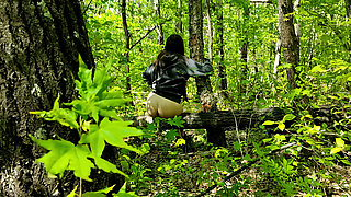Naked Ass Walk Through Spring Forest (4K UHD Remaster)