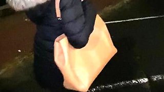He's playing with a sex toys inside my pussy just after