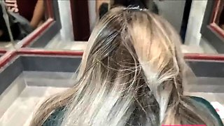 Teen Latina Caught Masturbating in School Bathroom Fucks Her