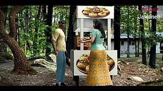 Desi Panipuri Guy Rough Fucks Young Girl Outdoor in Jungle - Hindi Dirty Talk