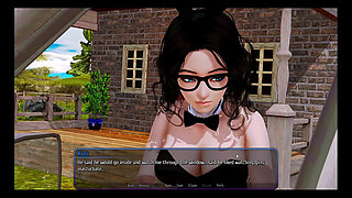 Harem Hotel 18+: Fantasy Harem Game, Bunny Girl Fingering Her Pussy
