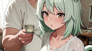 Yani Neko Chainsmoker Cat Old and Young Gangbang