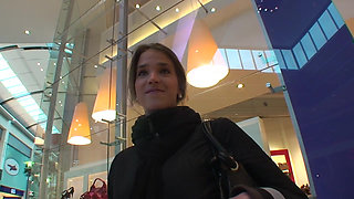 Hard sex scene for a little young slut