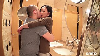 Apron Teases with a Naughty Japanese Seduction