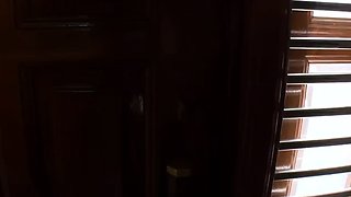 Japanese teen solo on bed