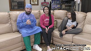 Freshman Alix Avery experiences a mandatory wand orgasm in this POV scene with Doctor Tampa