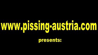 ruler couple pee on old cuckold