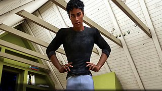 Friends, 3d animation, 3d futanari