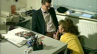 Office Secretary From France Got Her Ass and Muth Fucked