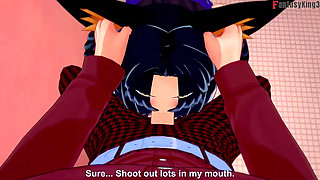 I Almost Fucked Teacher Rossweisse but Ended up Residing a BJ From Kuroka - Dxd Ntr Madness