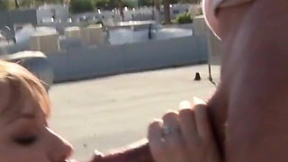 Slim bodied teen gets adventurous and fucks outdoors