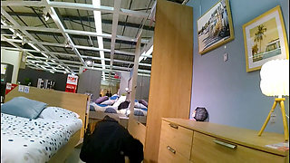 Carla-C caught on camera in various stores