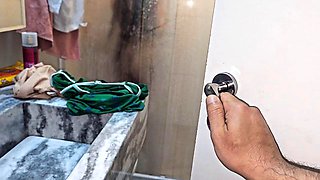 Stepbro Catches Jennyferpimenta and Forbidden Pleasures in Steamy Lesbian Shower